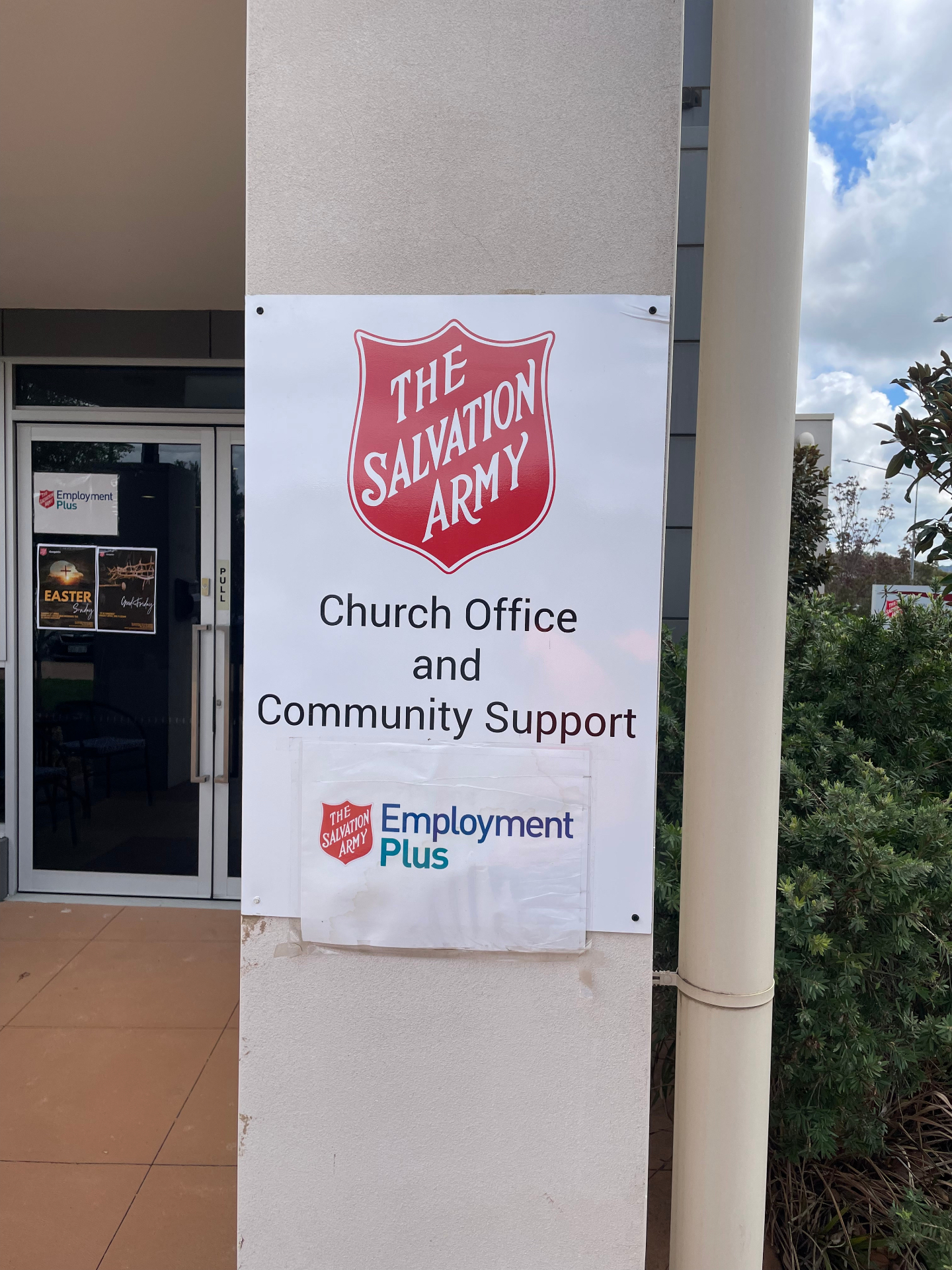Church Office and Community Support panel